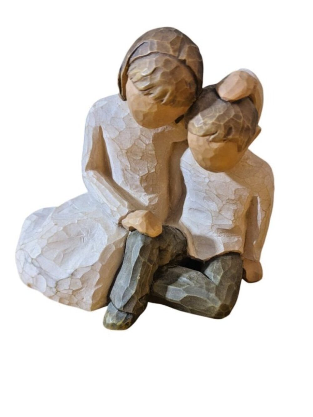Demdaco Willow Tree 2001 Sister And Brother By Susan Lordi Vintage Figurine Gift